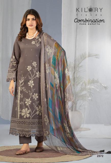 Kilory combination designer dress materials in mumbai wholesale